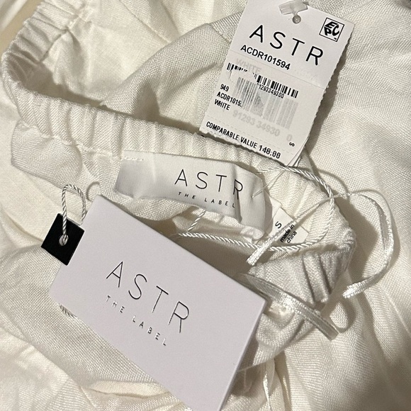 NWT ASTR the label Women's Keava Dress in White Size S - Picture 15 of 15